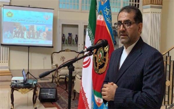 سفیر ایران: ارتش ایران نماد میهن دوستی و اقتدار است
