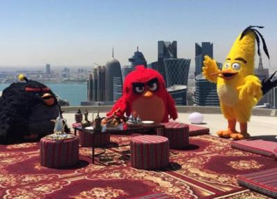 اولین پارک سرگرمی دنیای انگری بردز در قطر افتتاح شد