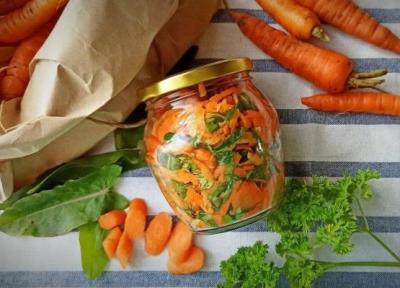 طرز تهیه ترشی هویج