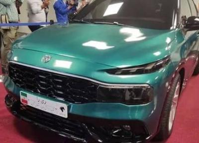 کراس اور تازه ایران خودرو که سال جاری عرضه می گردد، عکس